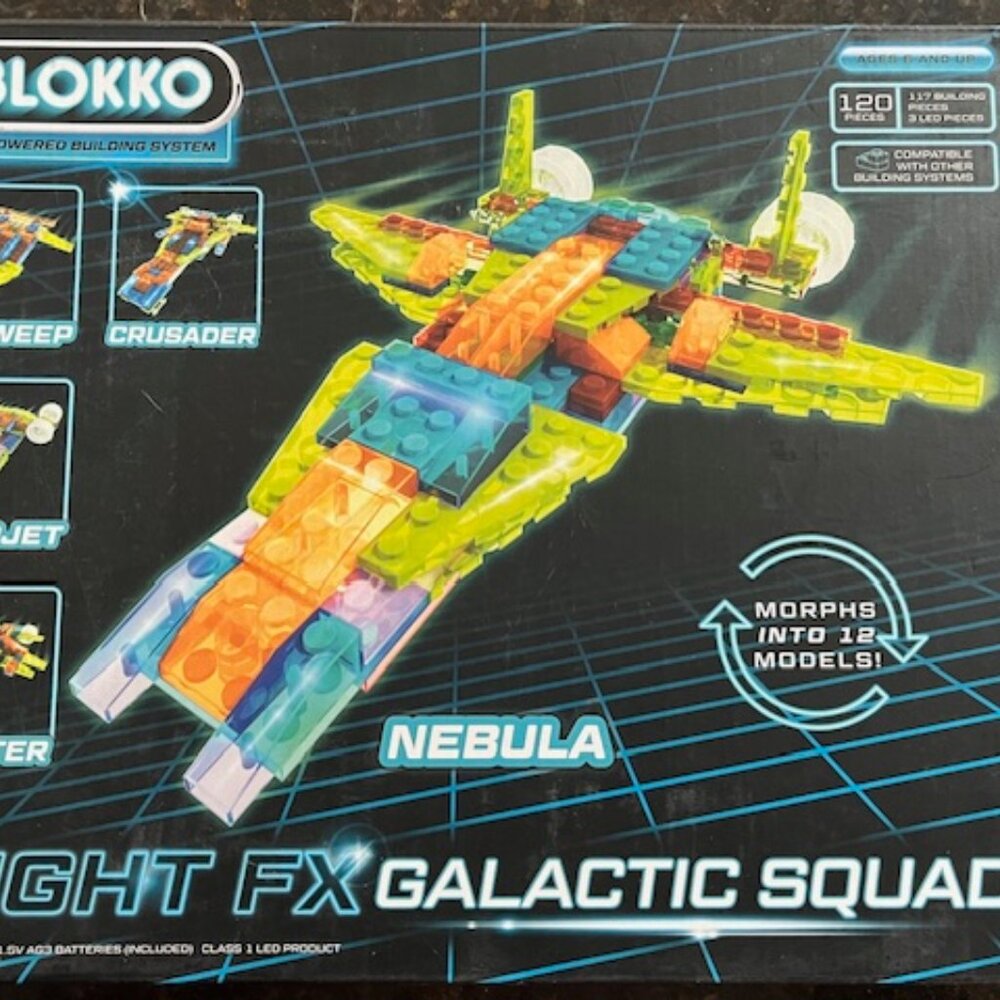 Blokko Light FX Galactic Squad Nebula, LED, 120 pcs, New Unopened